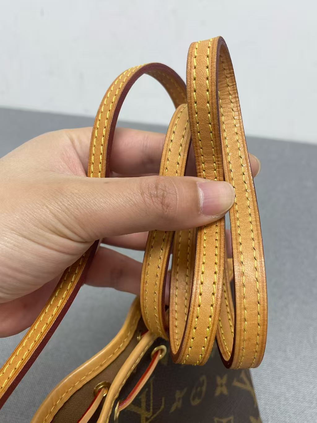 Louis Vuitton - Nano Noé - Monogram coated canvas and Vachetta leather - Brown - (mini)