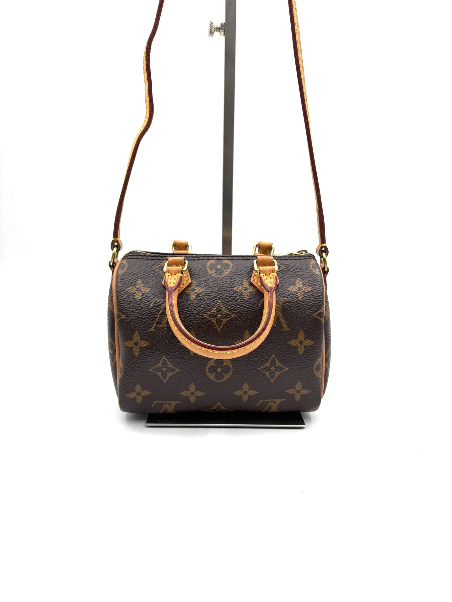 Louis Vuitton - NANO SPEEDY - Coated Canvas - Brown