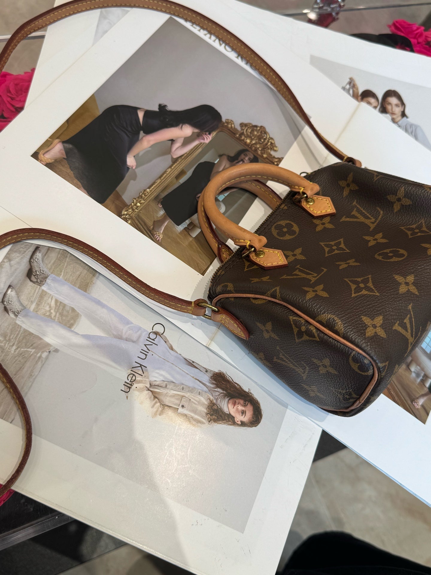Louis Vuitton - Nano Speedy - Leather - Brown - (mini)