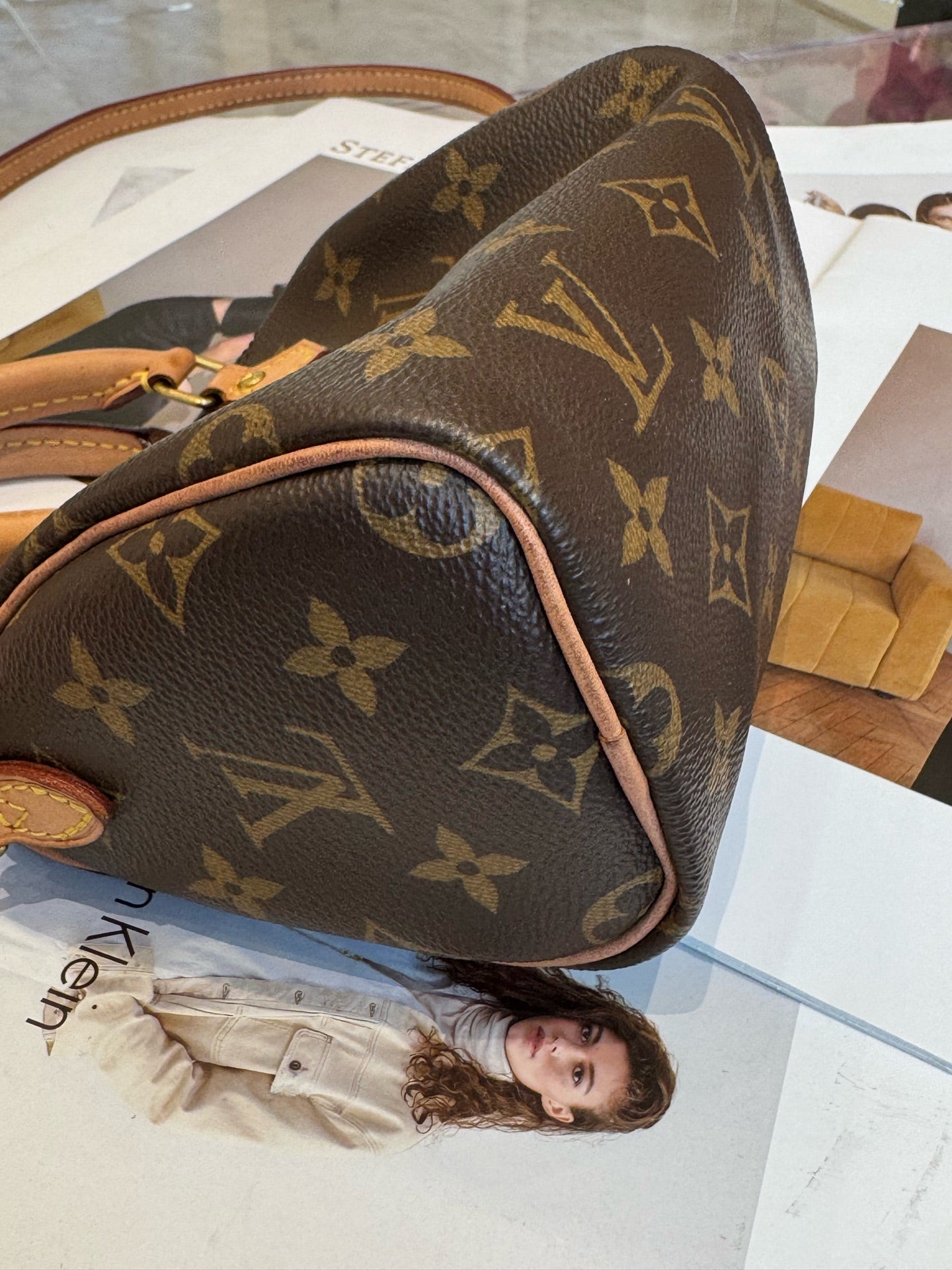 Louis Vuitton - Nano Speedy - Leather - Brown - (mini)
