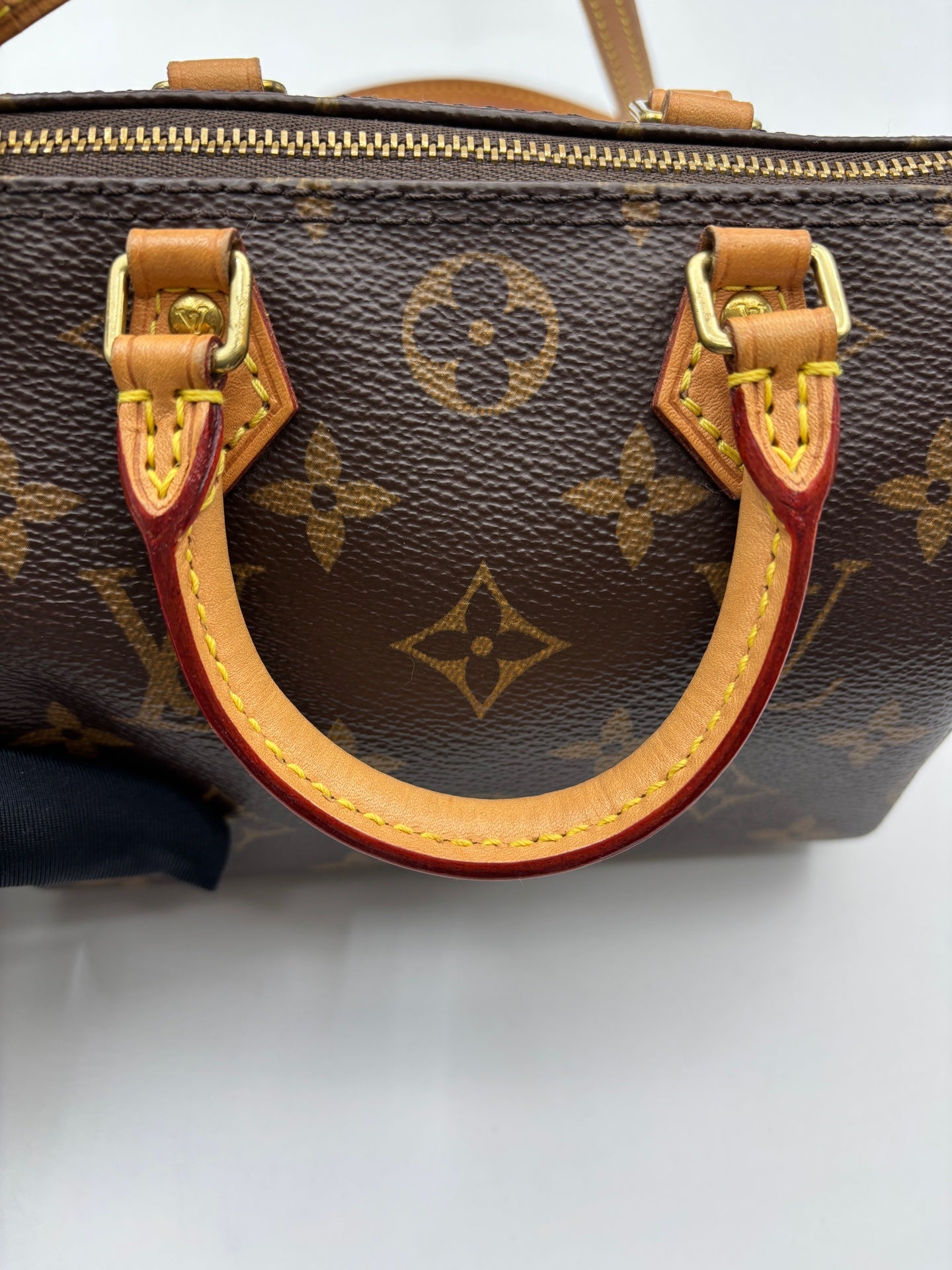 Louis Vuitton - Nano Speedy - Leather - Brown - (mini)