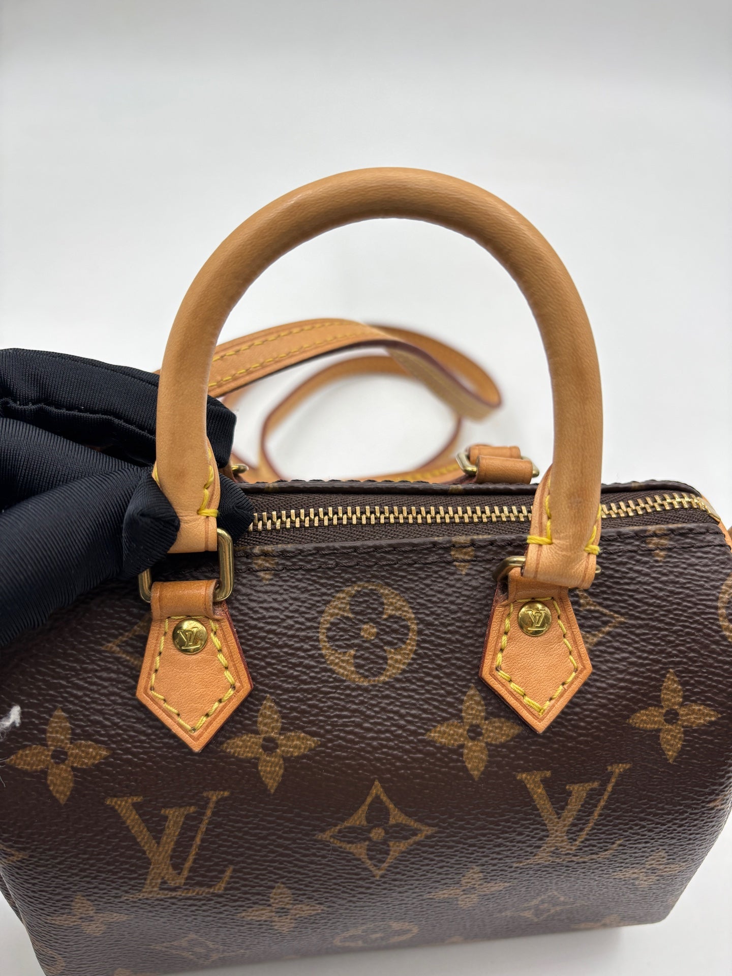 Louis Vuitton - Nano Speedy - Leather - Brown - (mini)