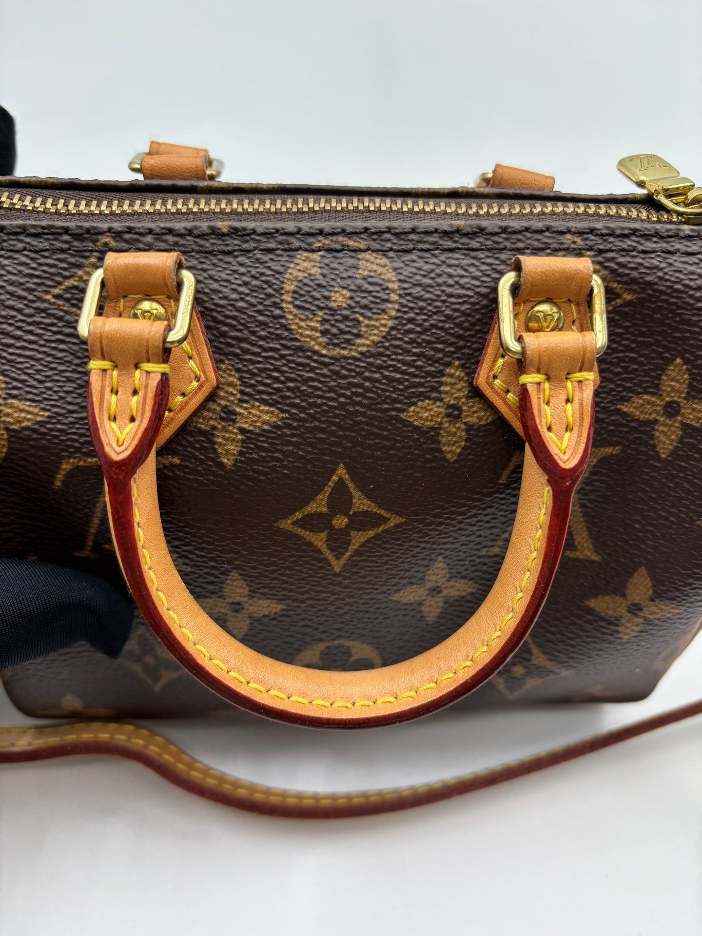 Louis Vuitton - Nano Speedy - Leather - Brown - (mini)