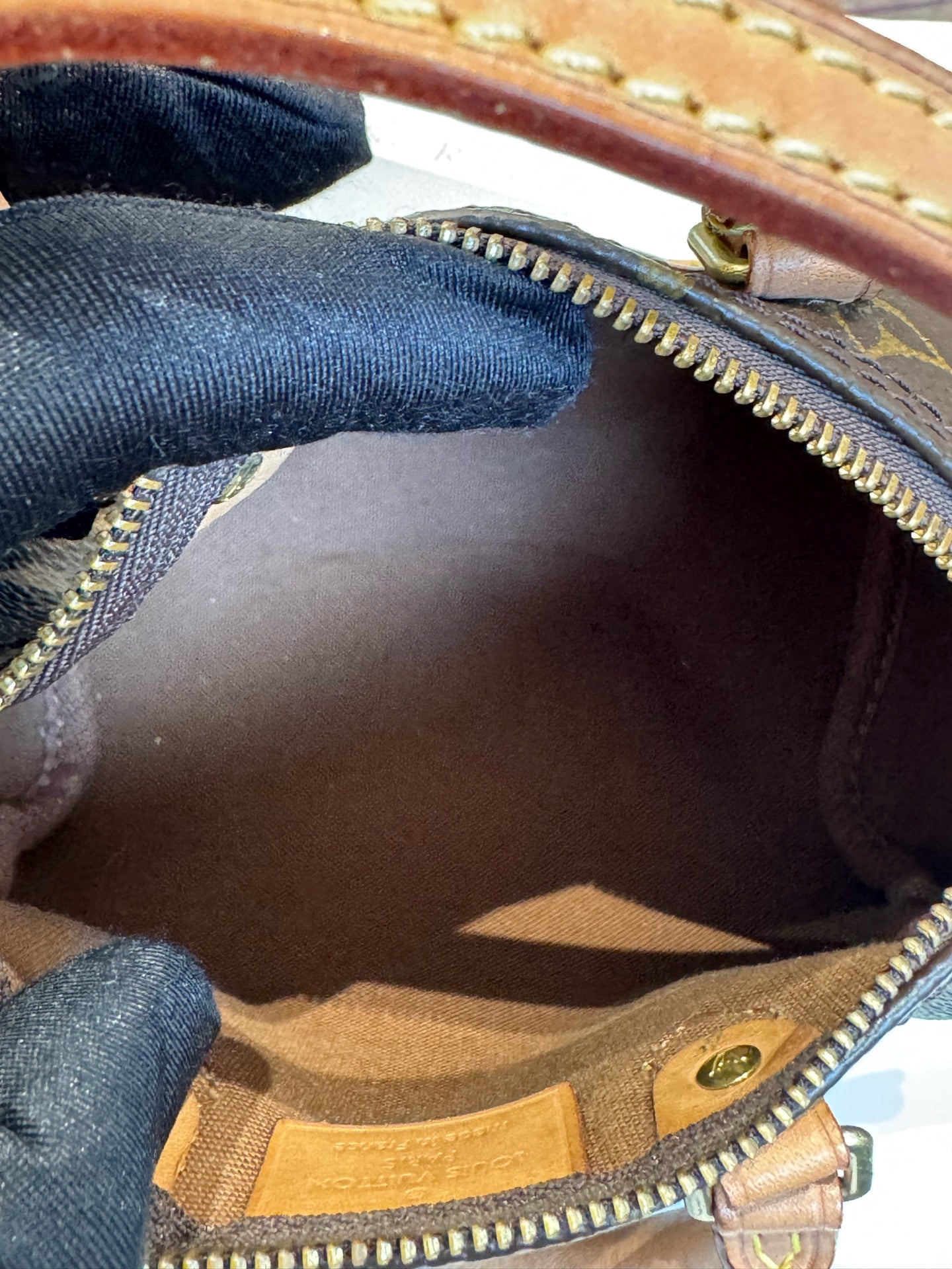 Louis Vuitton - Nano Speedy - Leather - Brown - (mini)
