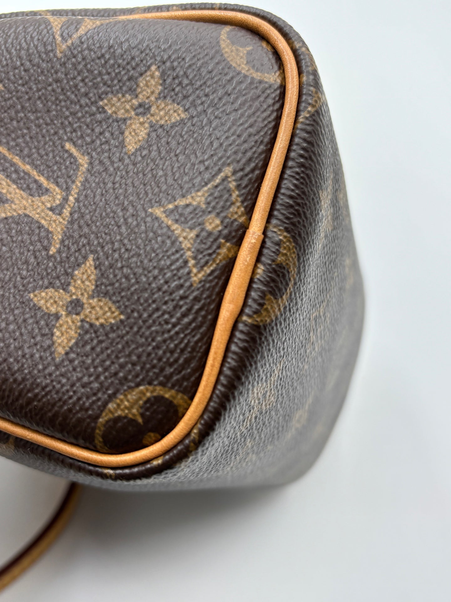 Louis Vuitton - Nano Speedy - Leather - Brown - (mini)