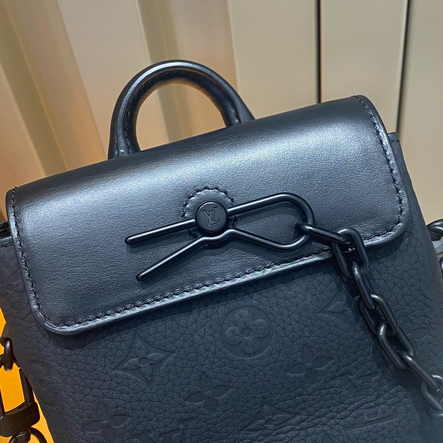Louis Vuitton - Nano Steamer - Leather - Black - (Mini)