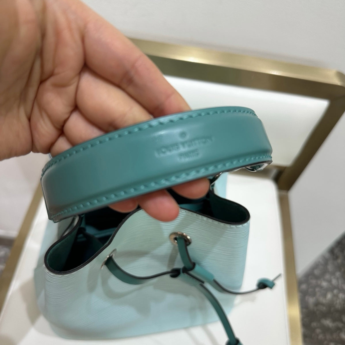 Louis Vuitton - Neo Noe BB - Leather - Blue - (mini)