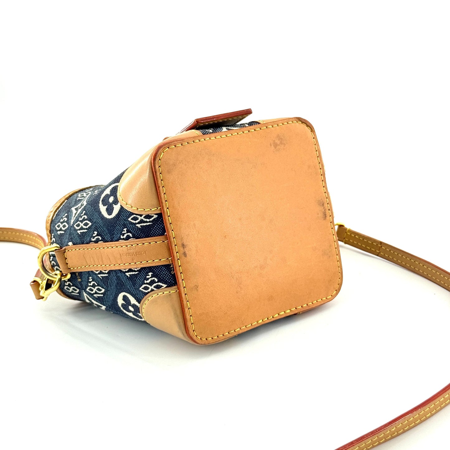 Louis Vuitton - Neo Purse - Denim and Vachetta leather - Blue with Tan Vachetta - (Mini)