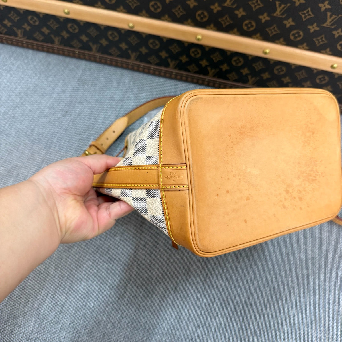 Louis Vuitton - NeoNoe BB - Cloth - Beige - (small)