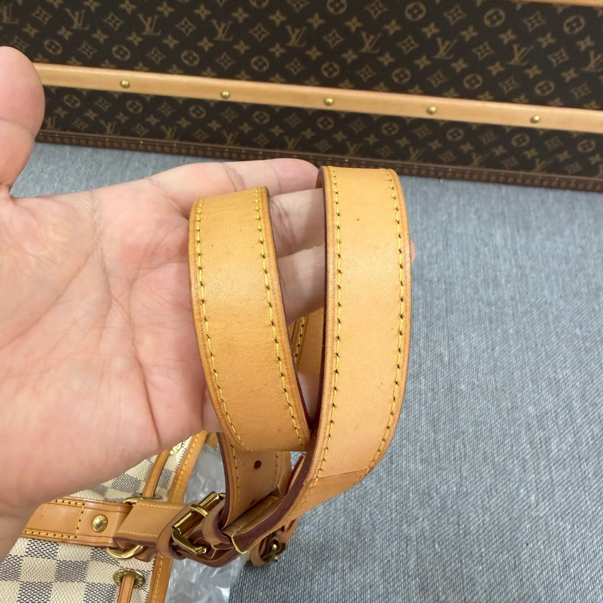 Louis Vuitton - NeoNoe BB - Cloth - Beige - (small)