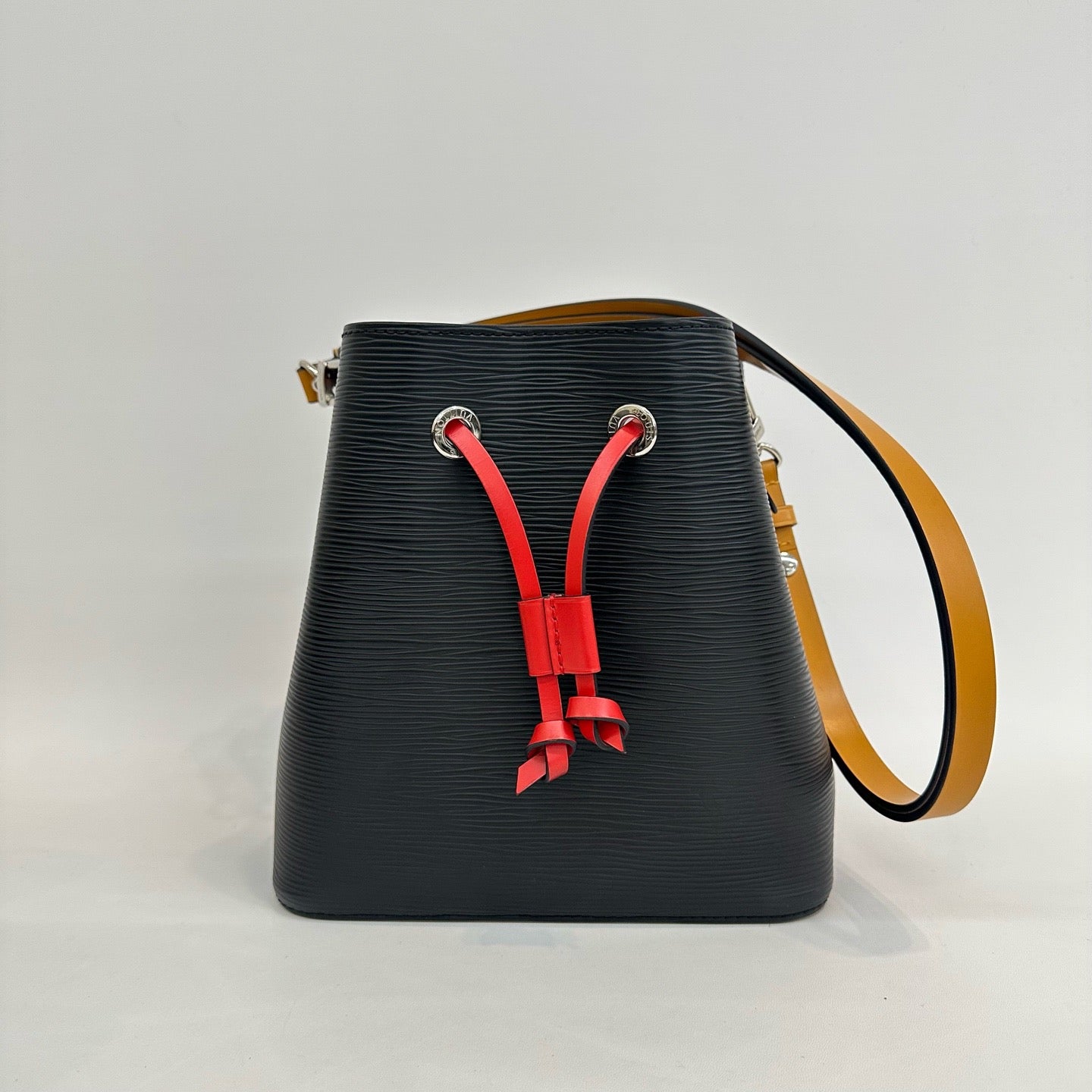Louis Vuitton - NeoNoe BB - Epi leather - Black with Blue, Red, and Tan accents - (Mini)