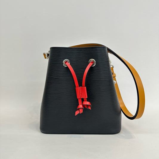 Louis Vuitton - NeoNoe BB - Epi leather - Black with Blue, Red, and Tan accents - (Mini)