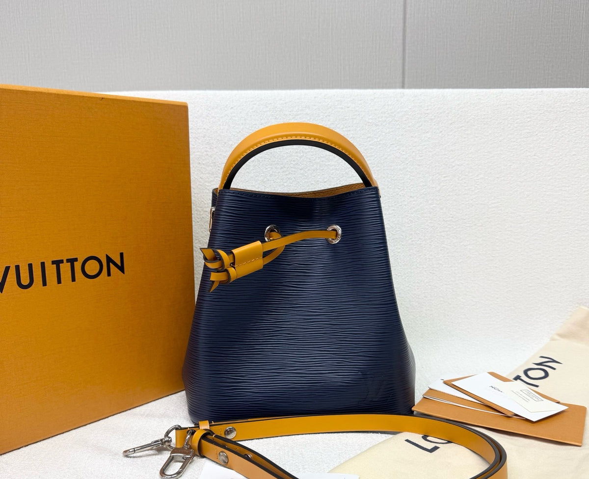 Louis Vuitton - NeoNoe BB - Leather - Blue - (mini)