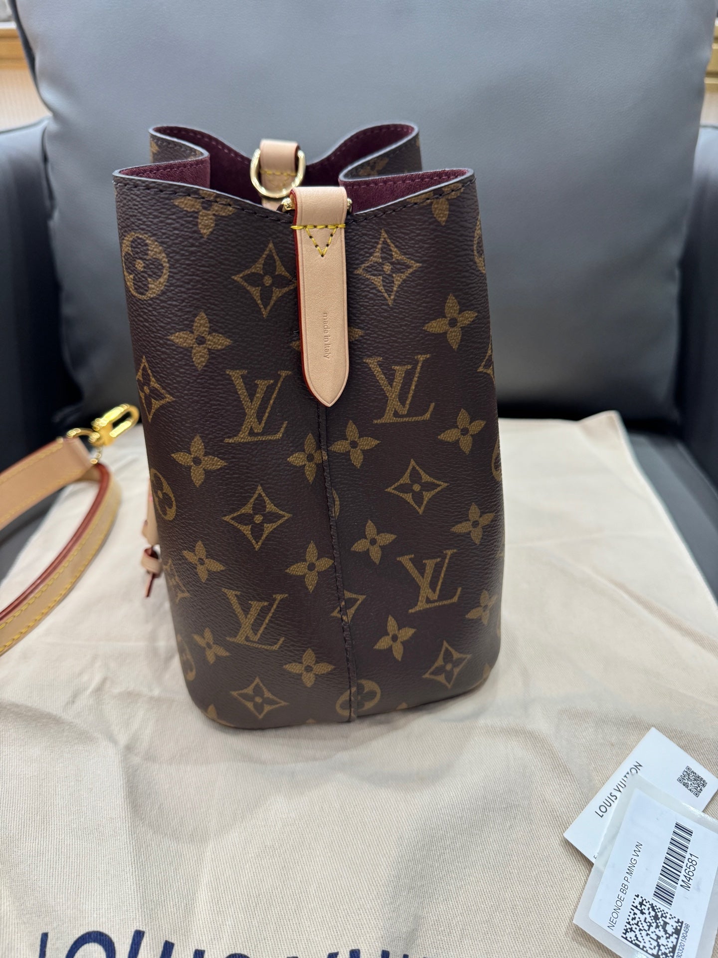 Louis Vuitton - NéoNoé BB - Leather - Brown - (Mini)