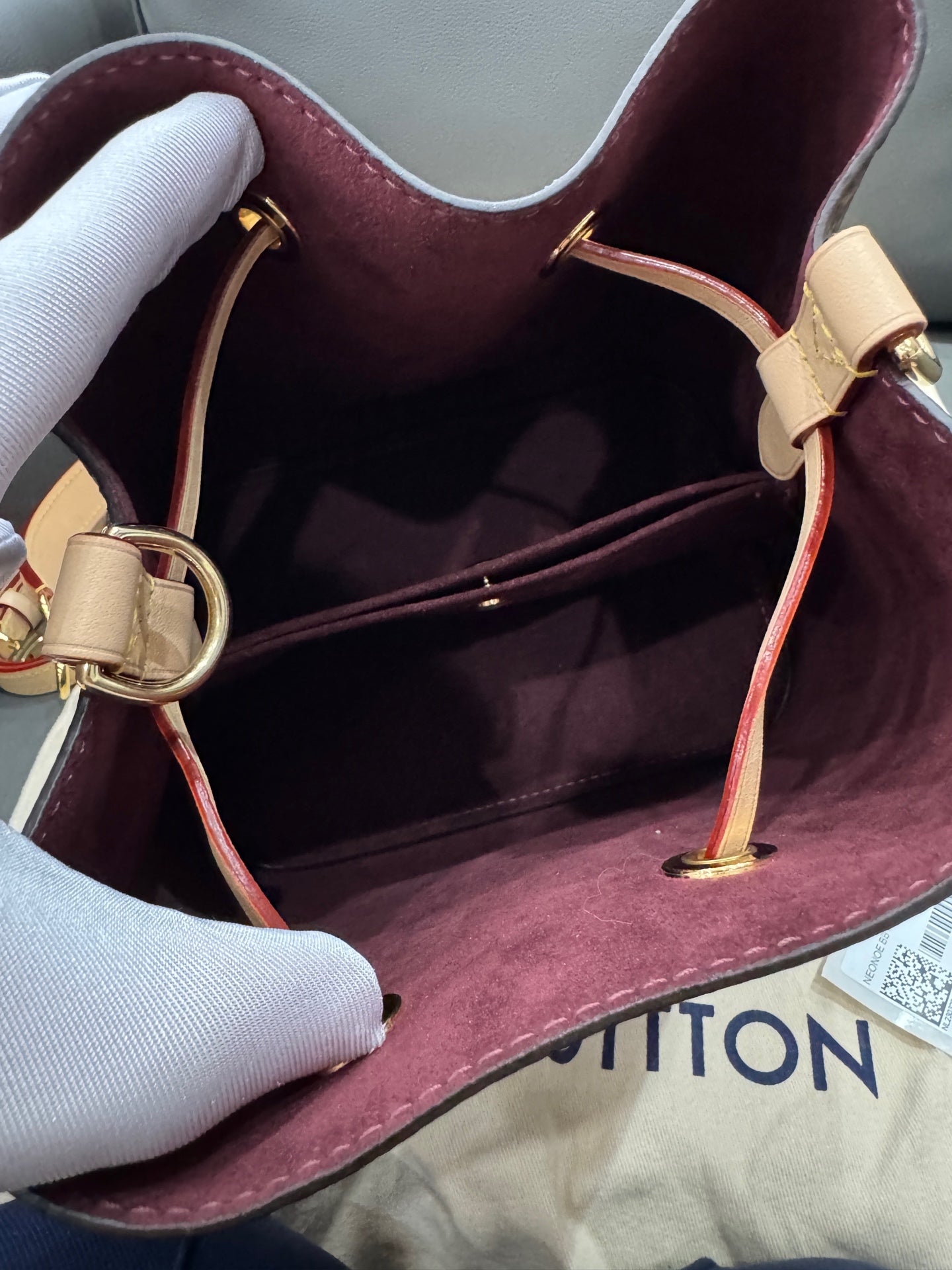 Louis Vuitton - NéoNoé BB - Leather - Brown - (Mini)