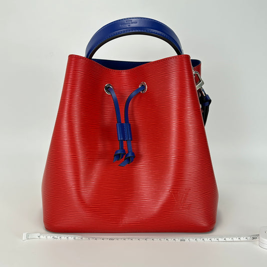 Louis Vuitton - Neonoe - Epi leather - Red with Blue accents - (Medium)