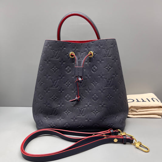 Louis Vuitton - NeoNoe - Leather - Navy - (medium)