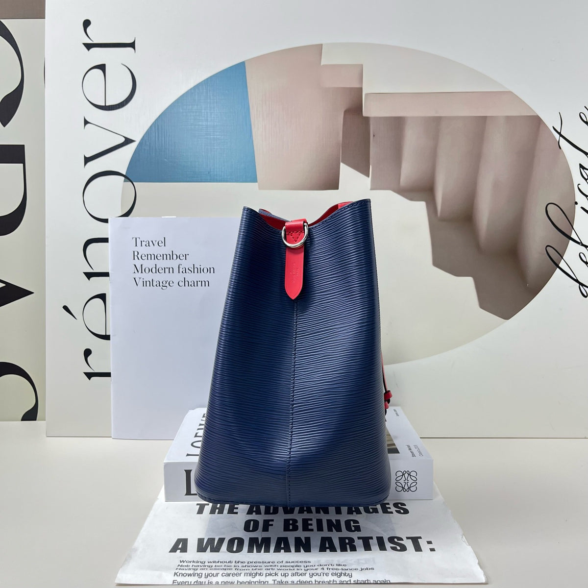 Louis Vuitton - NeoNoe - Leather - Navy - (medium)