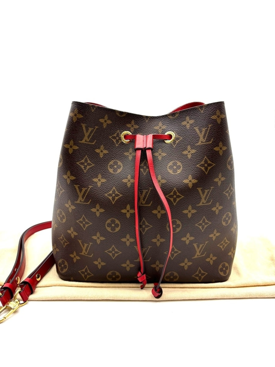 Louis Vuitton - NéoNoé - Leather - Red - (medium)
