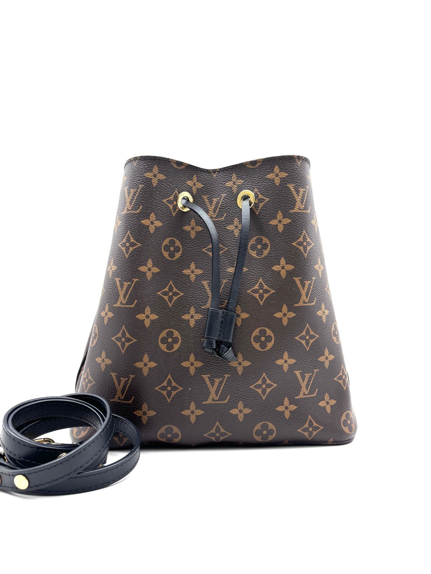 Louis Vuitton - NeoNoe MM - Monogram coated canvas with leather trim - Brown - (Medium)