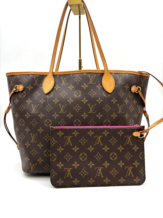 Louis Vuitton - Neverfull - Coated canvas - Brown