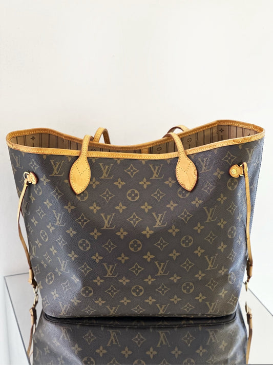 Louis Vuitton - Neverfull - Cloth - Brown - (medium)