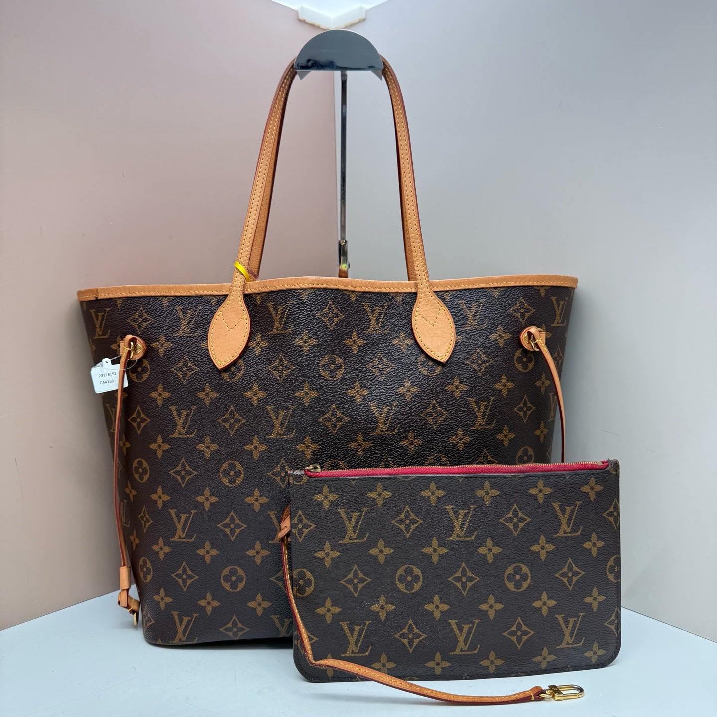 Louis Vuitton - Neverfull - Cloth - Brown - (medium)