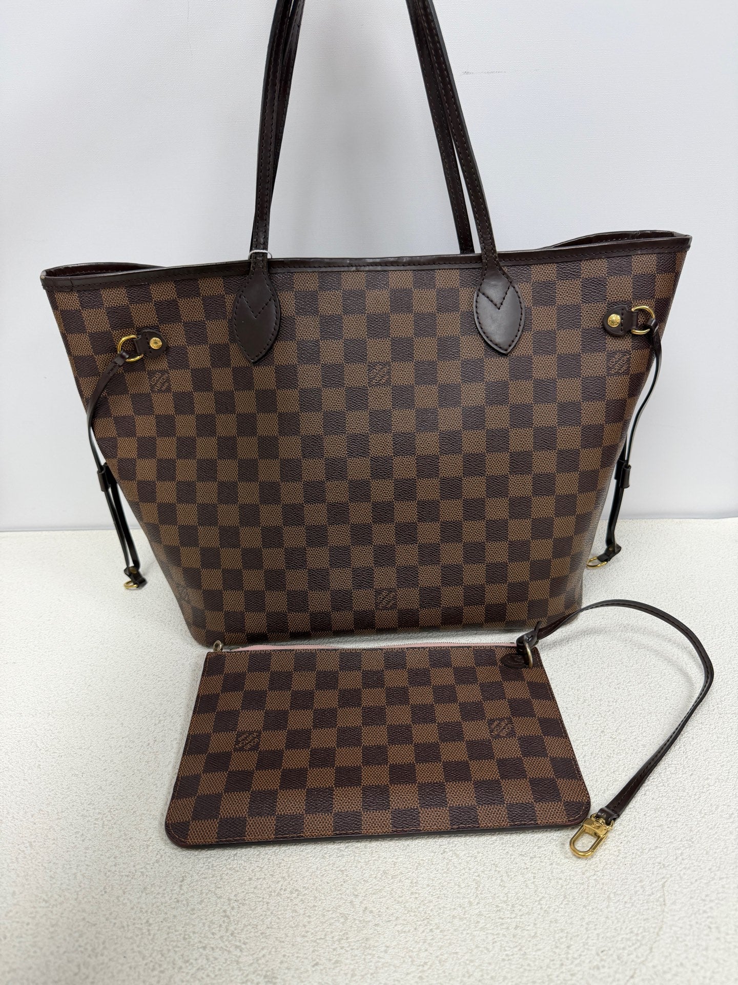 Louis Vuitton - Neverfull - Cloth - Brown - (medium)