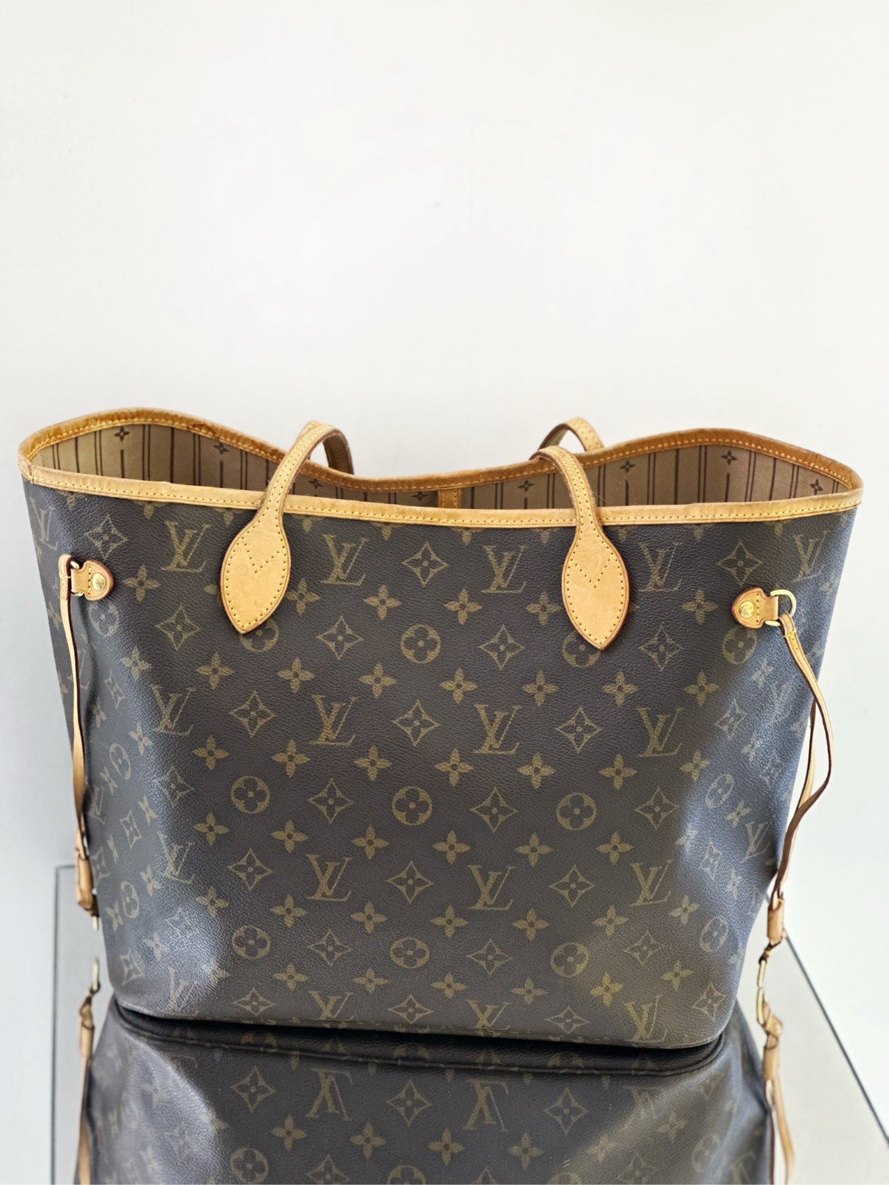 Louis Vuitton - Neverfull - Cloth - Brown - (medium)
