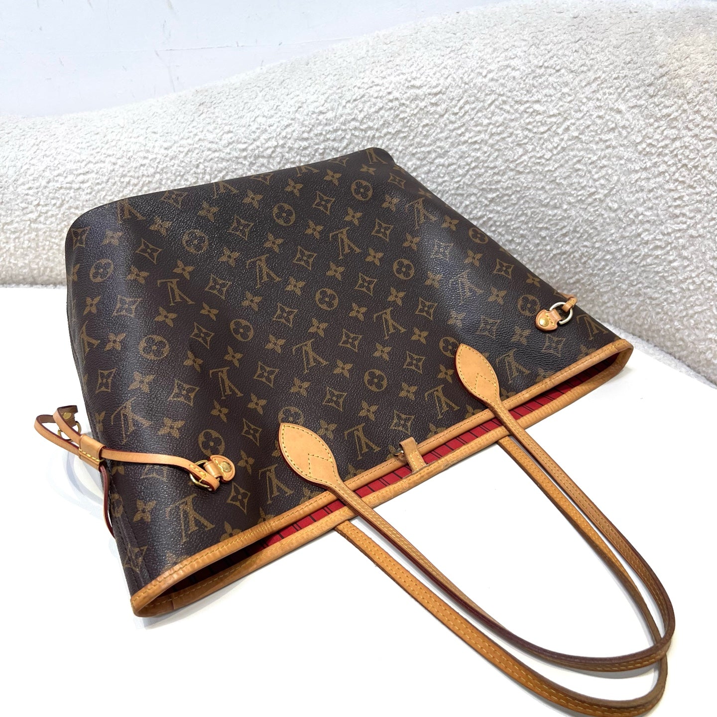 Louis Vuitton - Neverfull - Cloth - Brown - (medium)