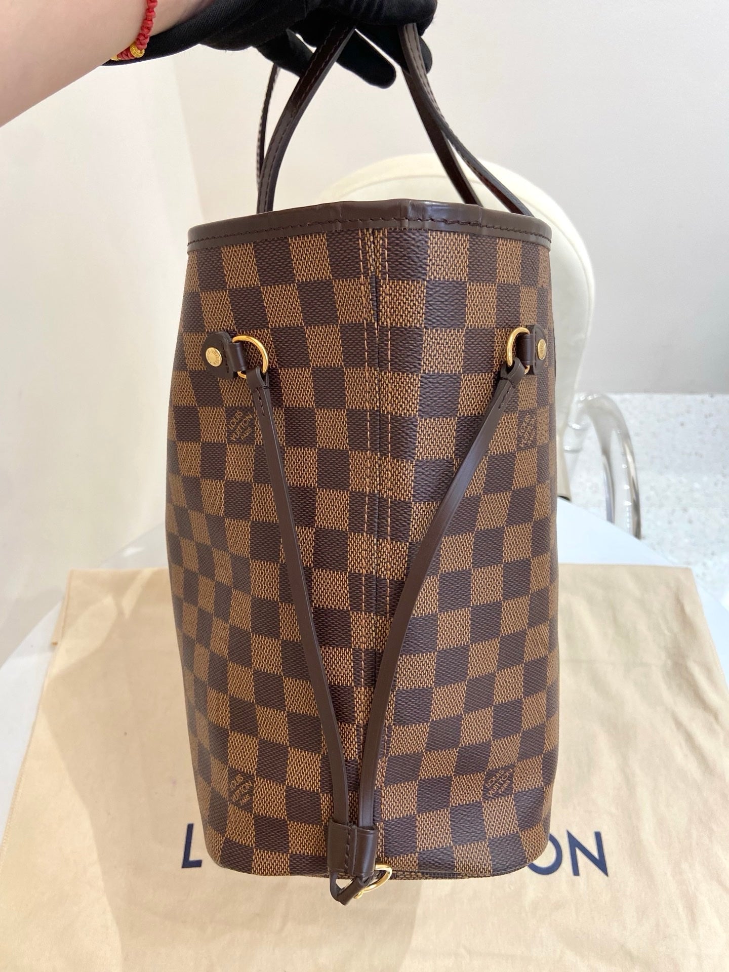 Louis Vuitton - Neverfull - Cloth - Brown - (medium)