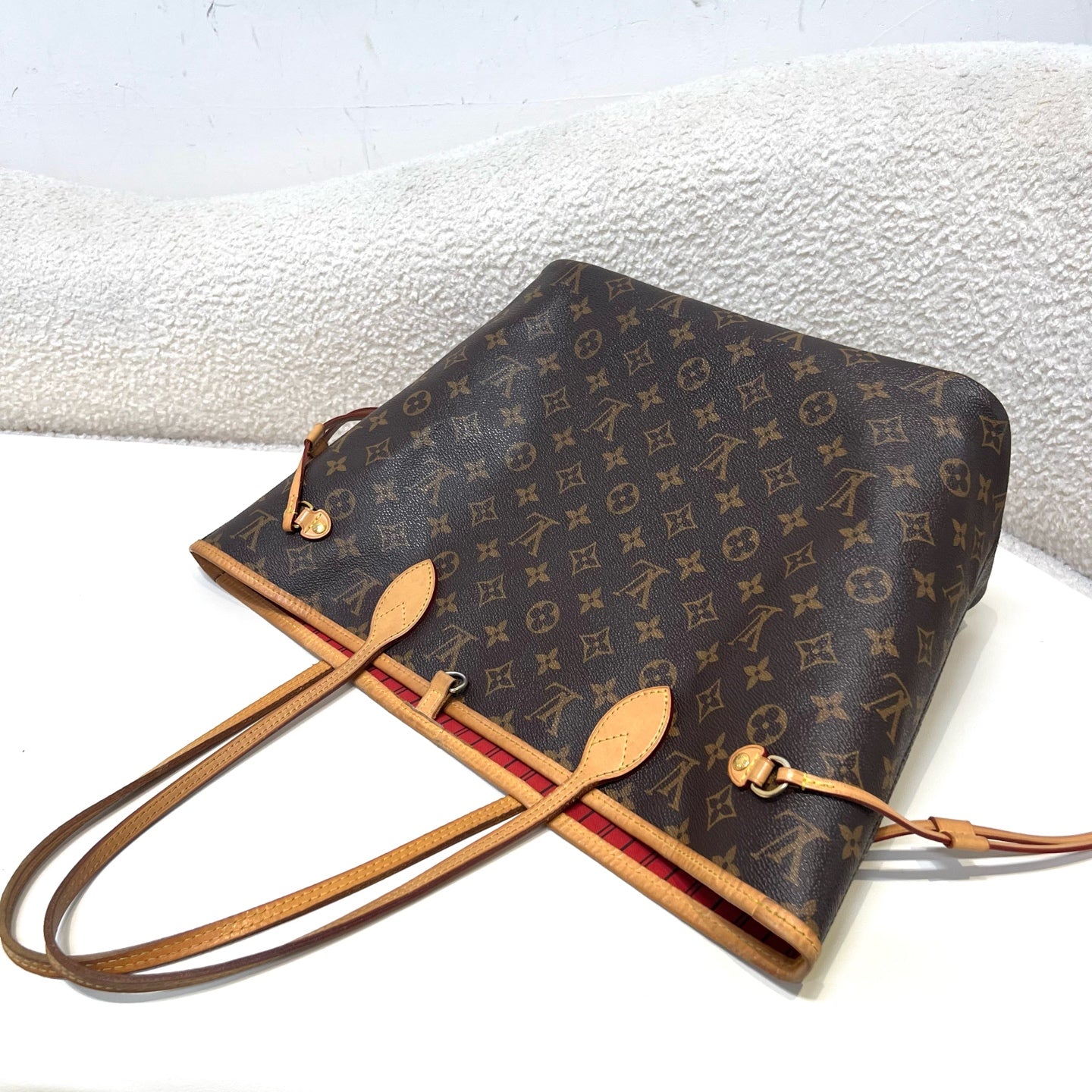 Louis Vuitton - Neverfull - Cloth - Brown - (medium)