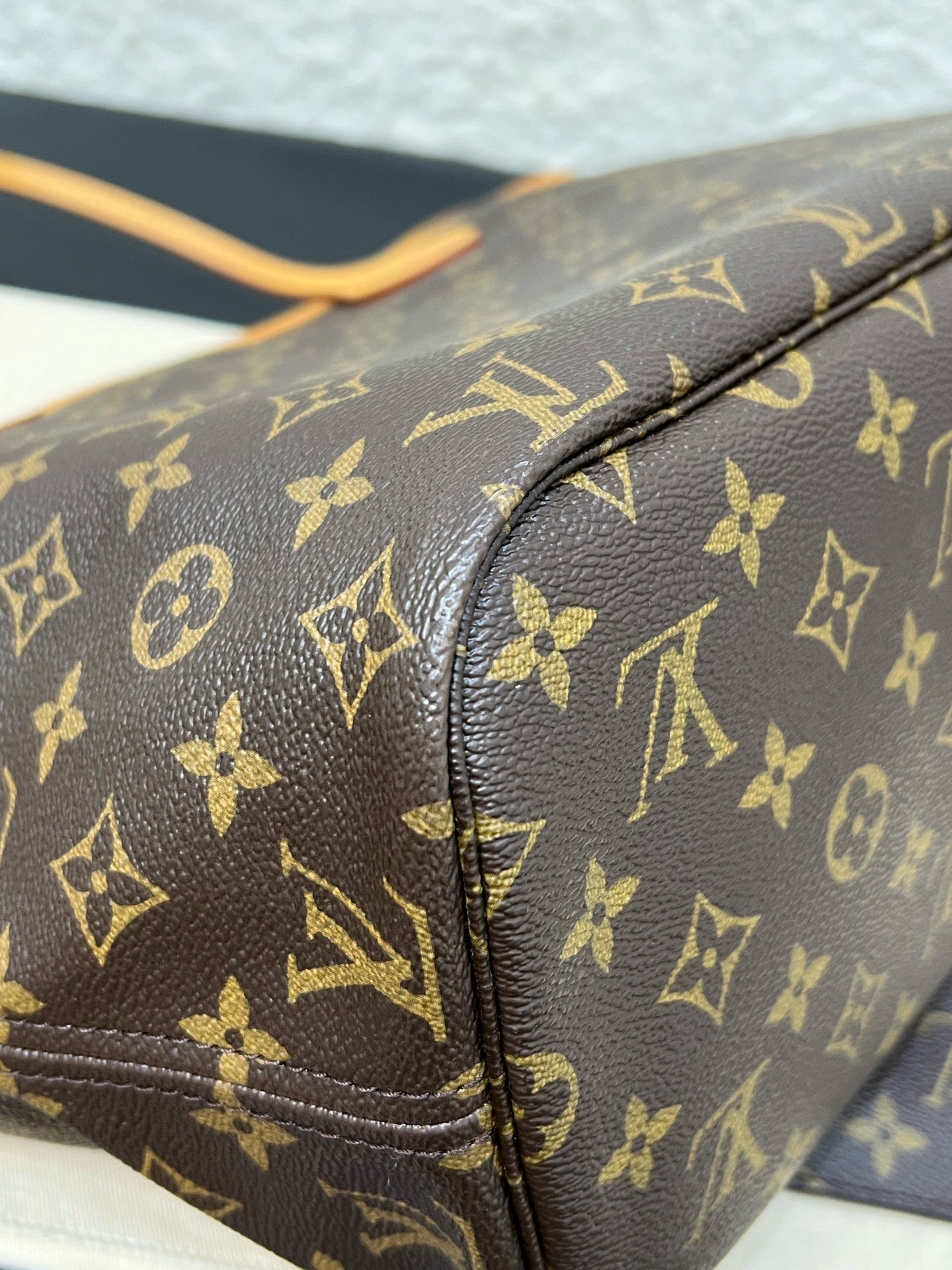 Louis Vuitton - Neverfull - Cloth - Brown - (medium)