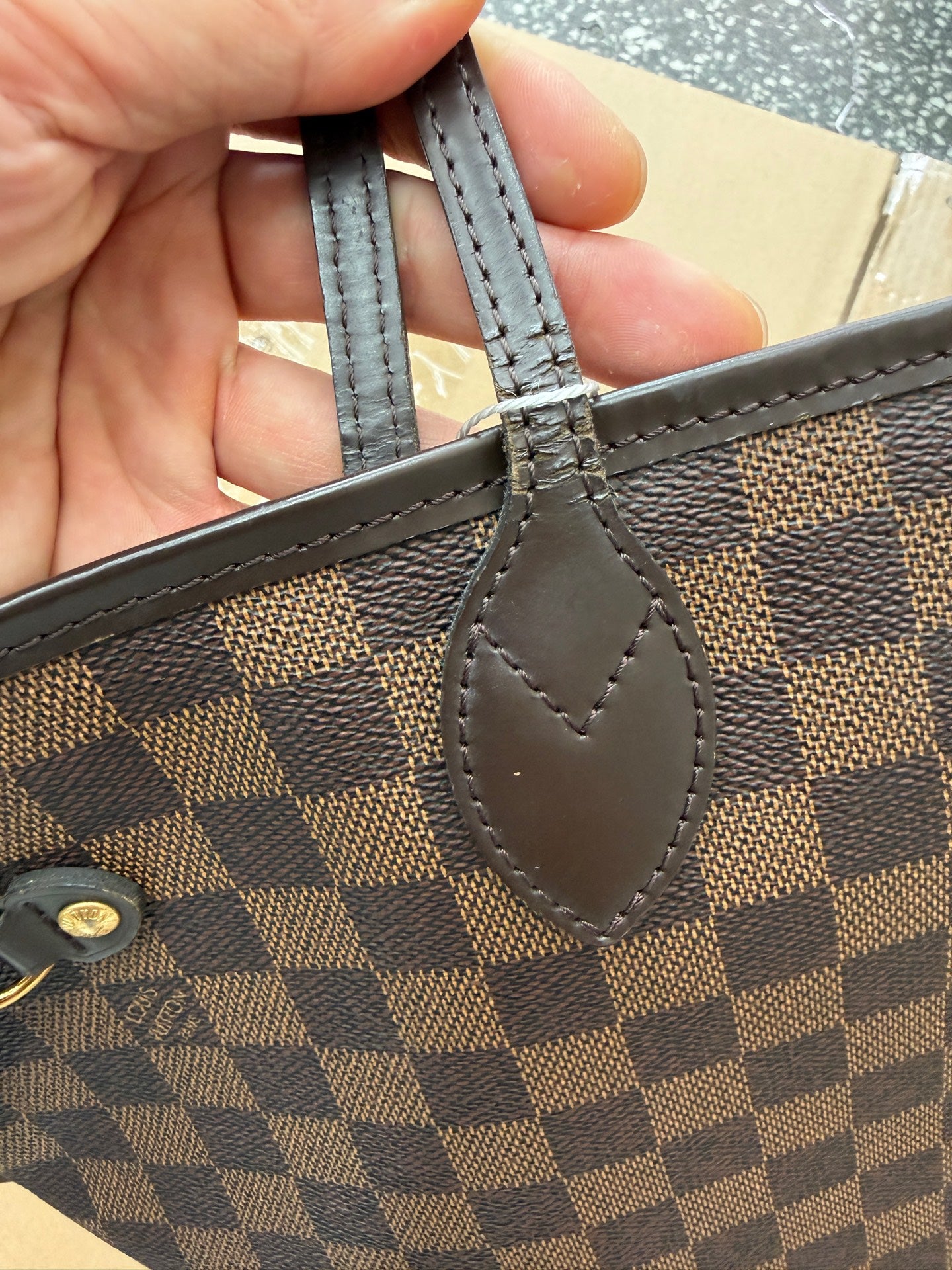 Louis Vuitton - Neverfull - Cloth - Brown - (medium)