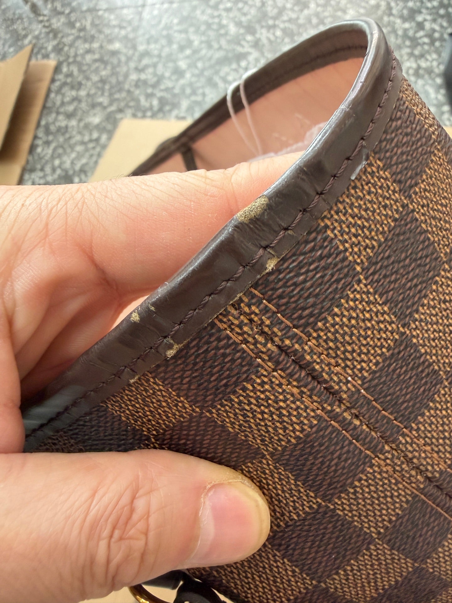 Louis Vuitton - Neverfull - Cloth - Brown - (medium)