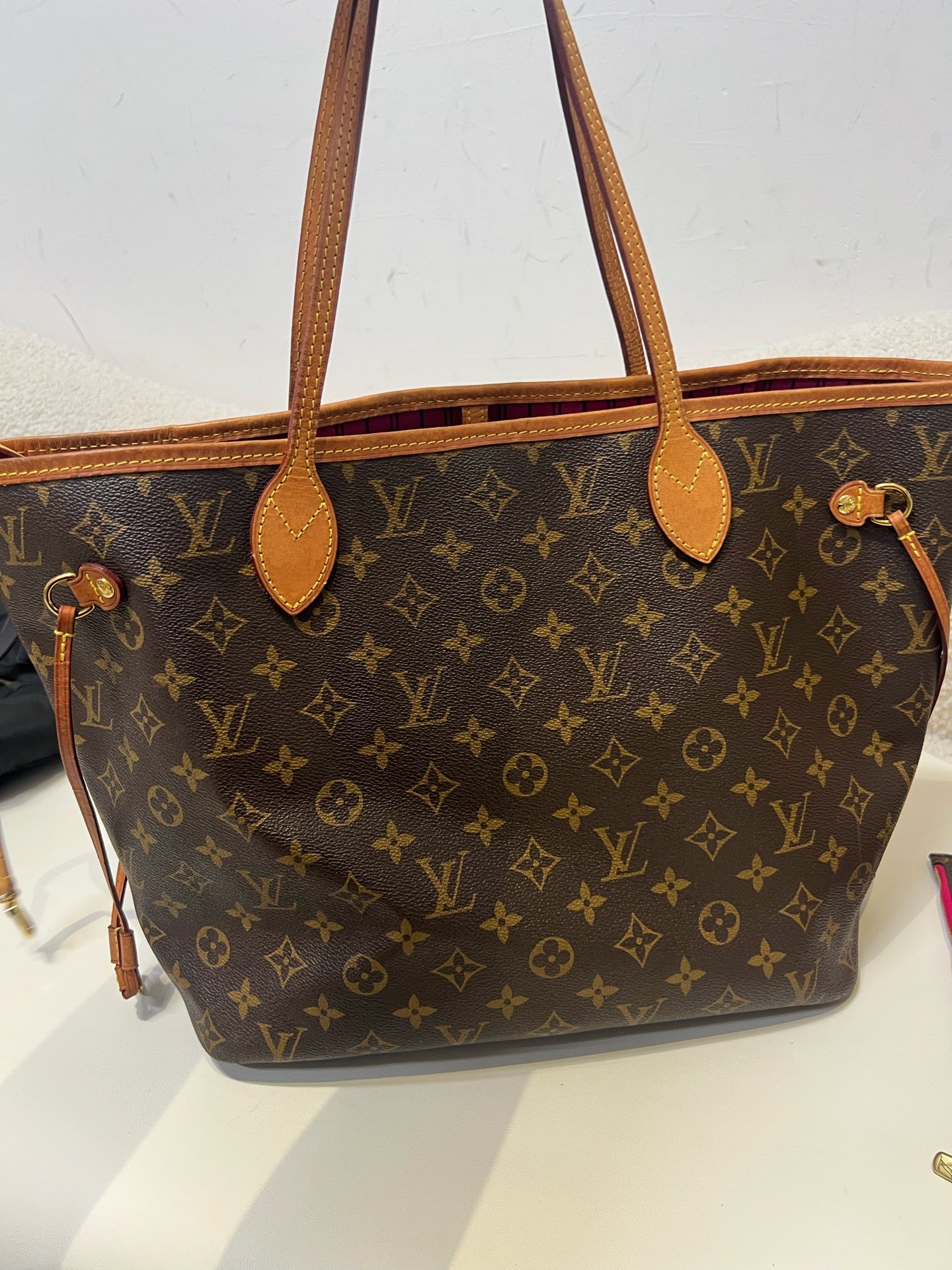 Louis Vuitton - Neverfull - Cloth - Brown - (medium)