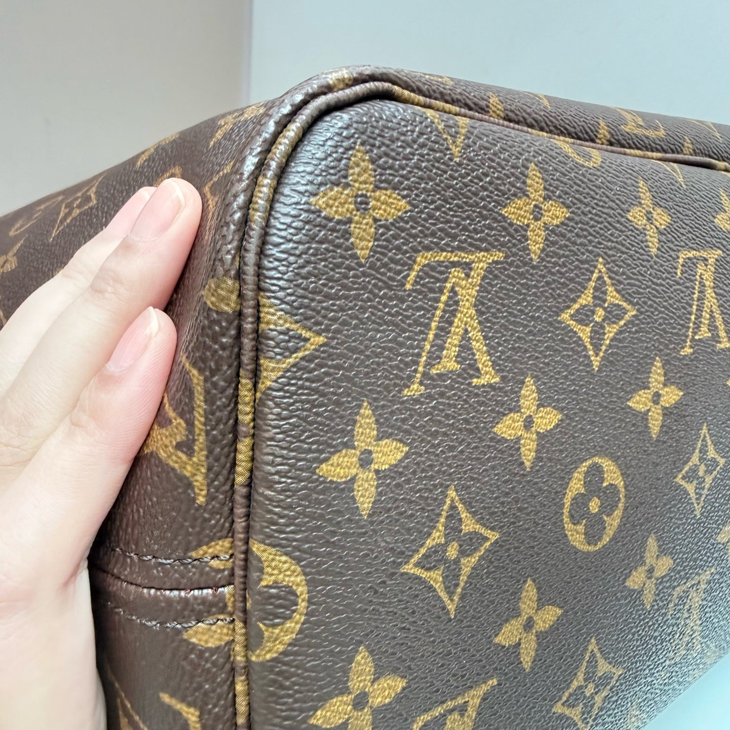 Louis Vuitton - Neverfull - Cloth - Brown - (medium)