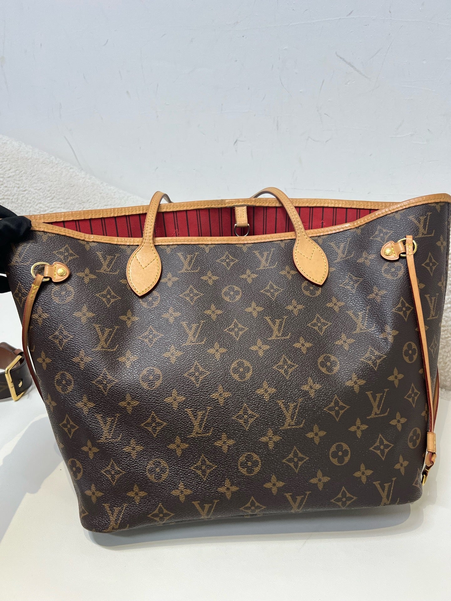 Louis Vuitton - Neverfull - Cloth - Brown - (medium)