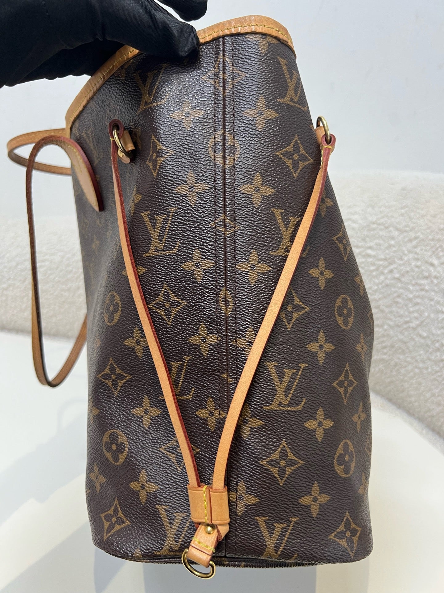 Louis Vuitton - Neverfull - Cloth - Brown - (medium)