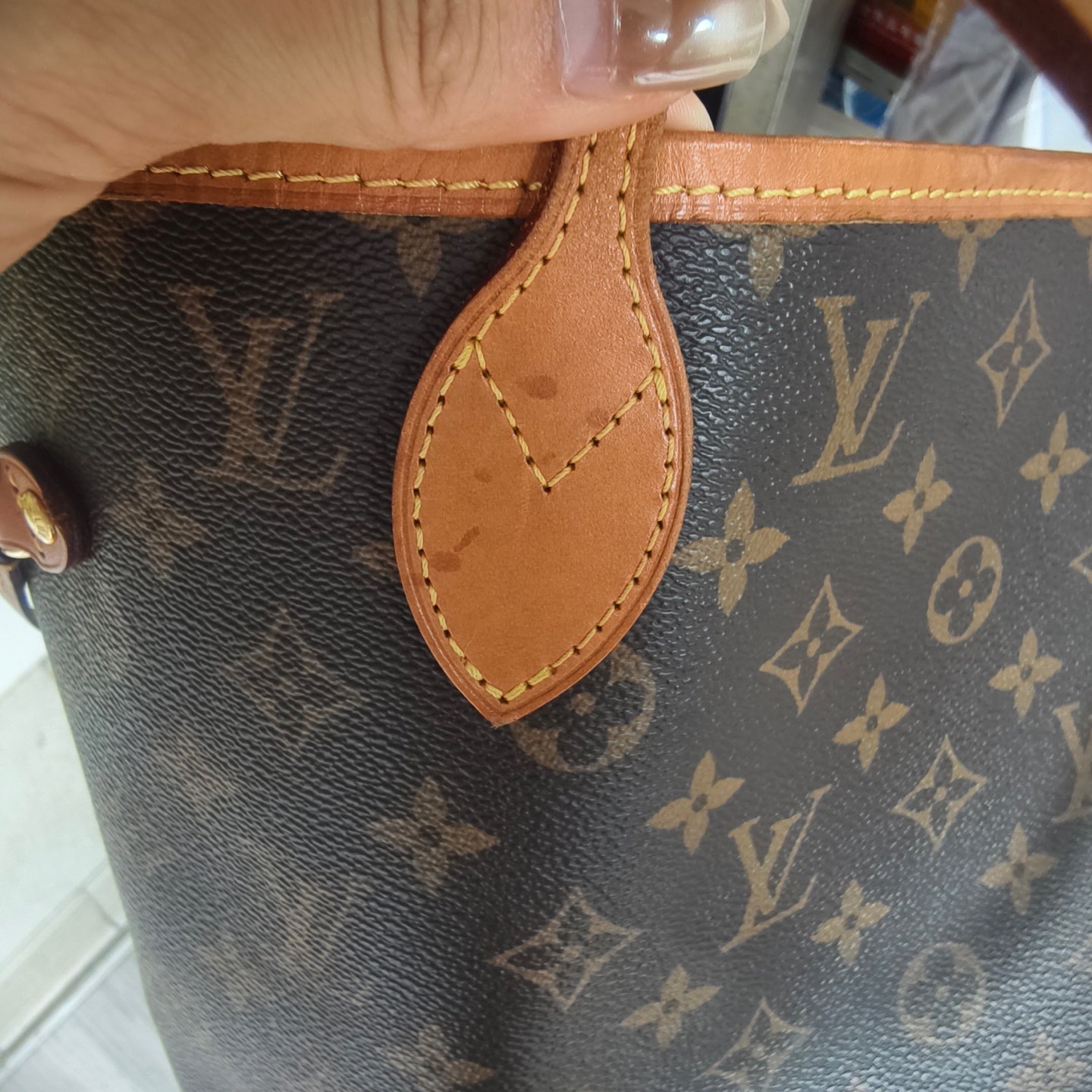 Louis Vuitton - Neverfull - Cloth - Brown - (medium)
