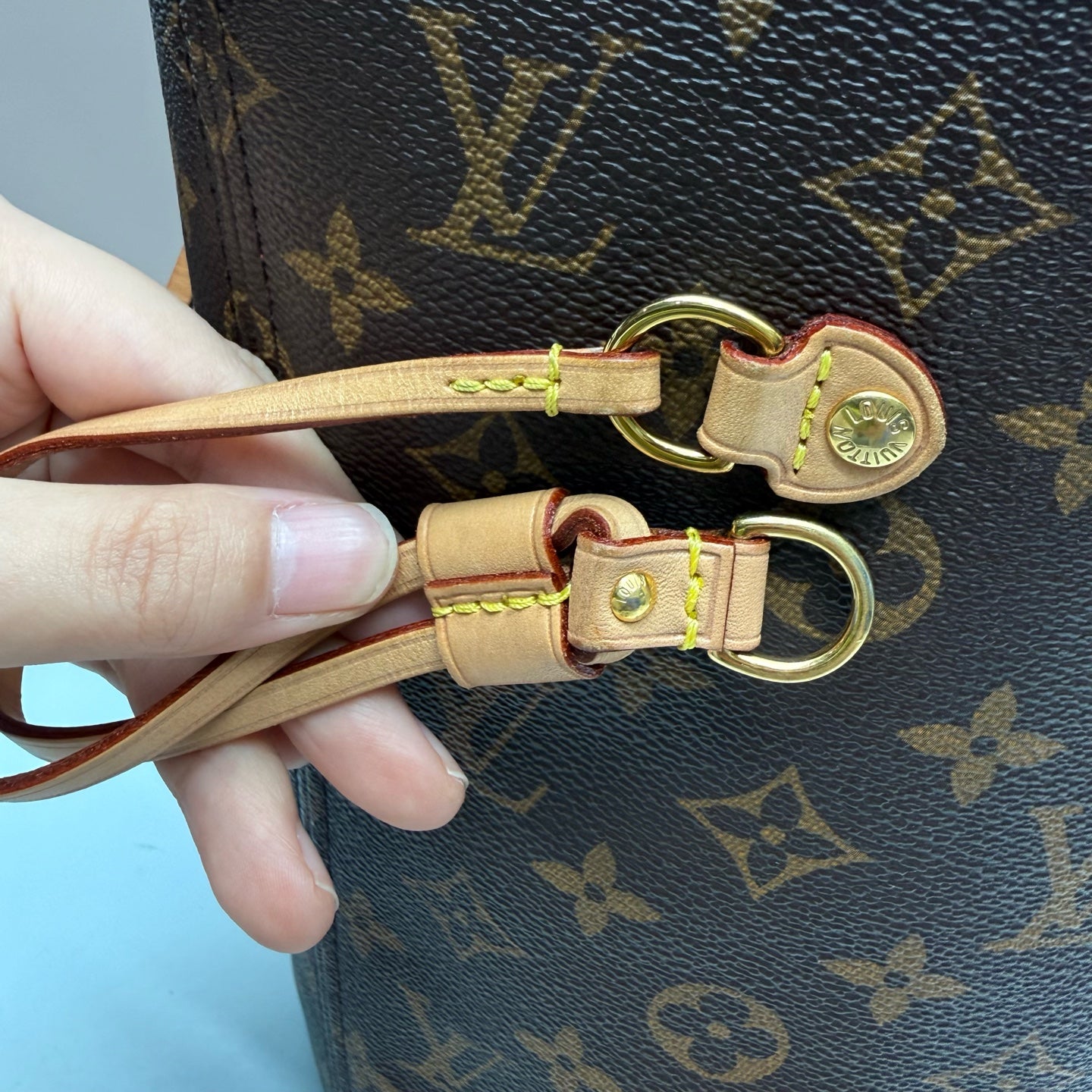 Louis Vuitton - Neverfull - Cloth - Brown - (medium)