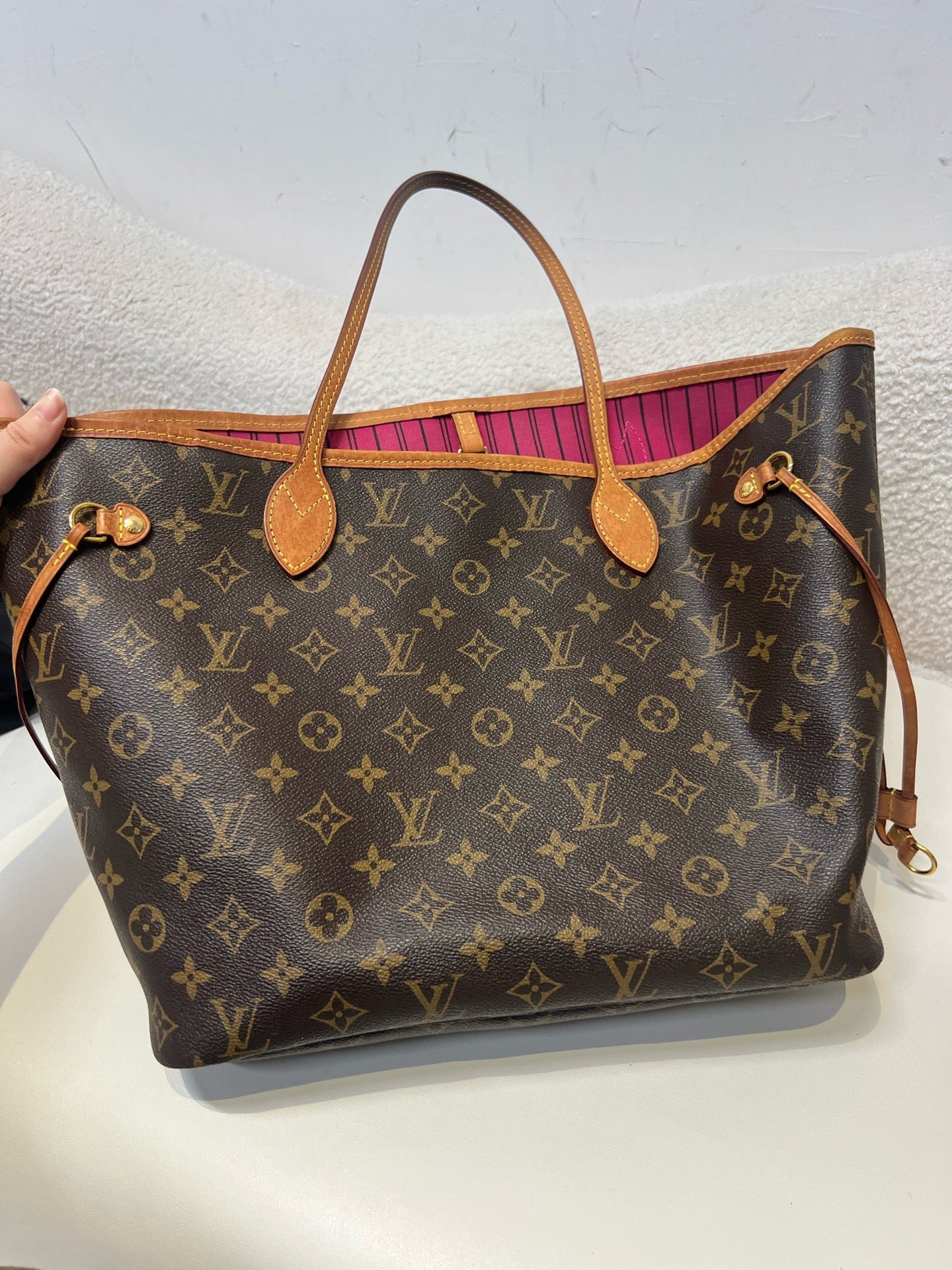 Louis Vuitton - Neverfull - Cloth - Brown - (medium)