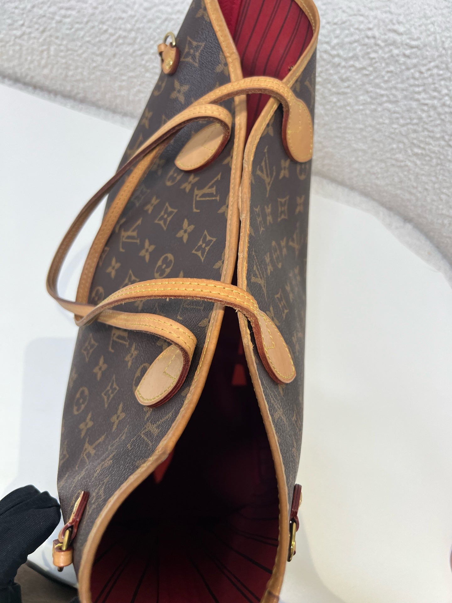 Louis Vuitton - Neverfull - Cloth - Brown - (medium)