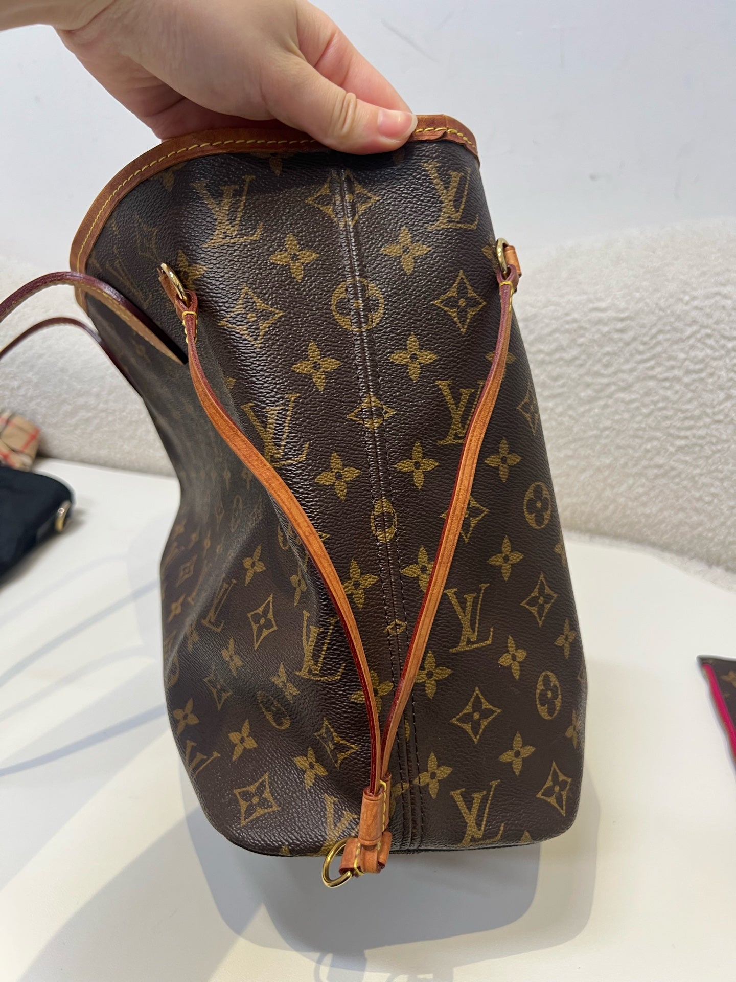 Louis Vuitton - Neverfull - Cloth - Brown - (medium)