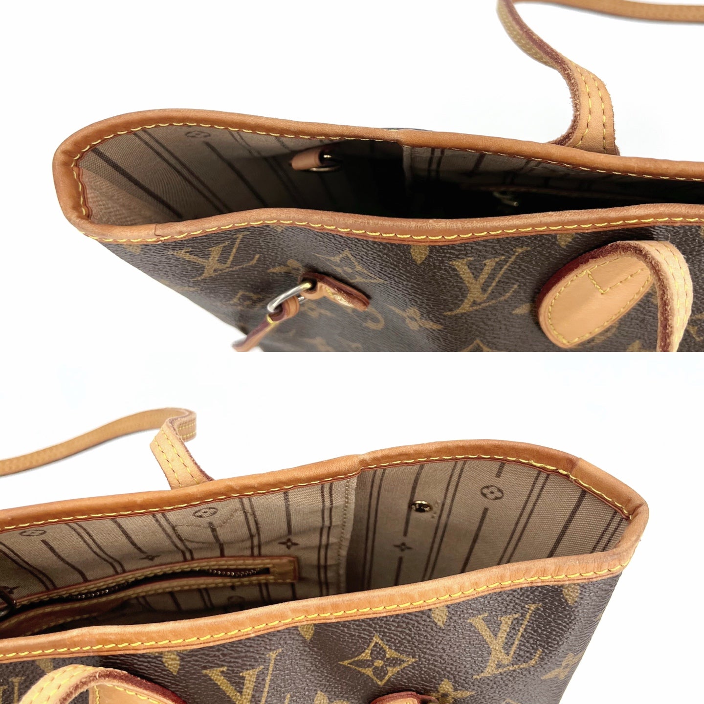 Louis Vuitton - Neverfull - Cloth - Brown - (medium)