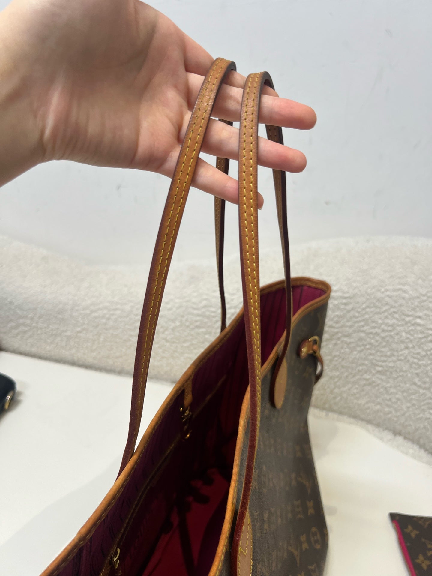 Louis Vuitton - Neverfull - Cloth - Brown - (medium)