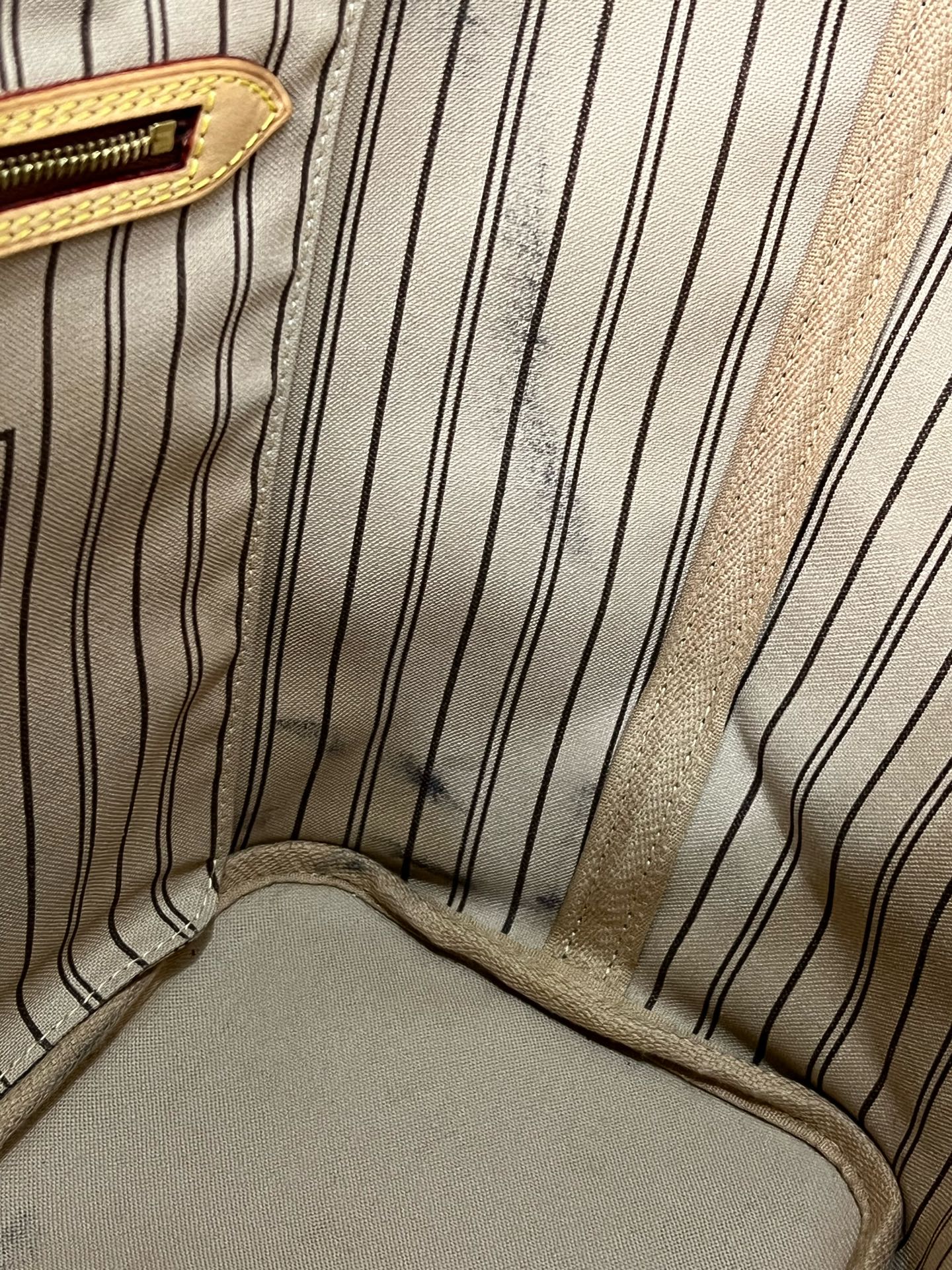 Louis Vuitton - Neverfull - Cloth - Brown - (medium)