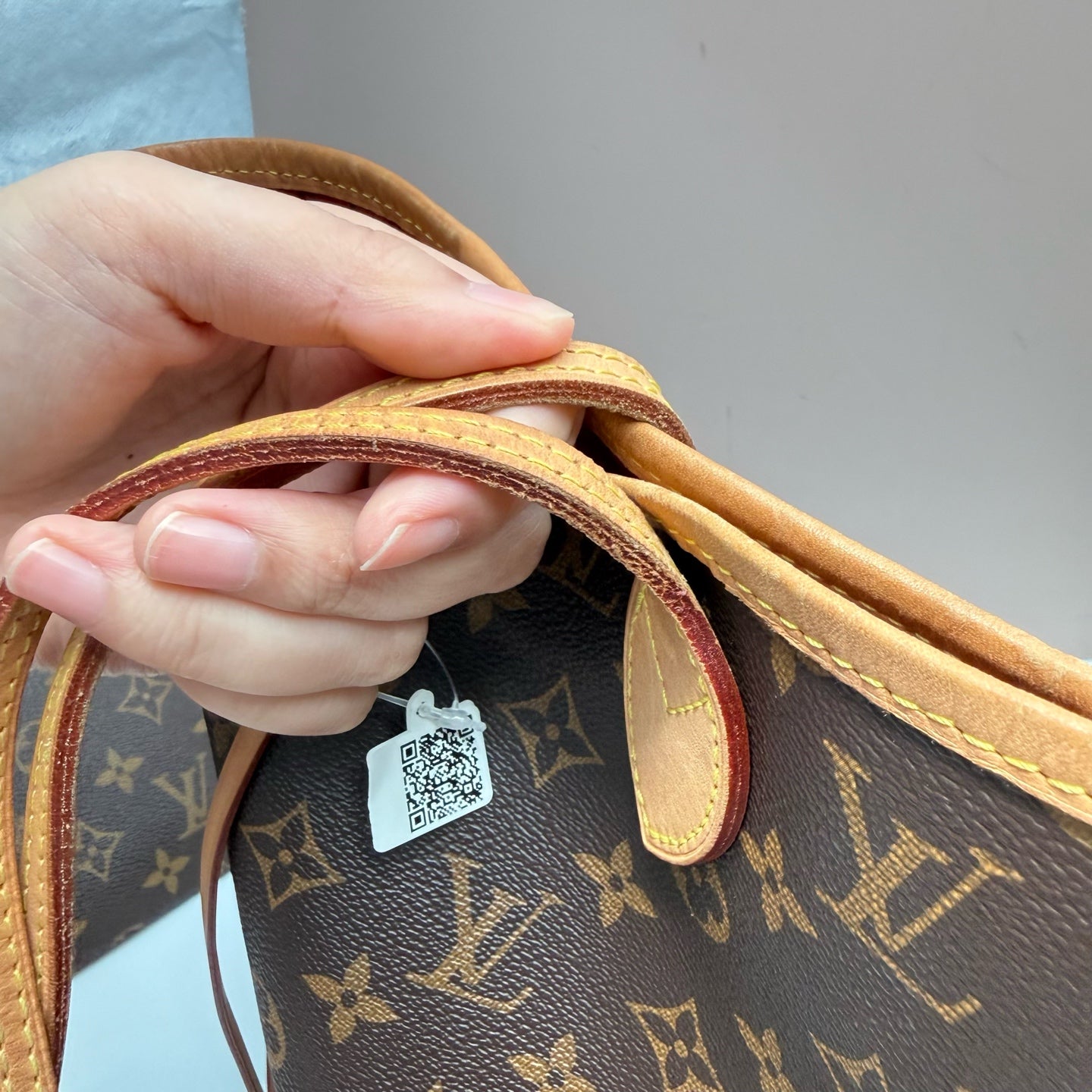 Louis Vuitton - Neverfull - Cloth - Brown - (medium)