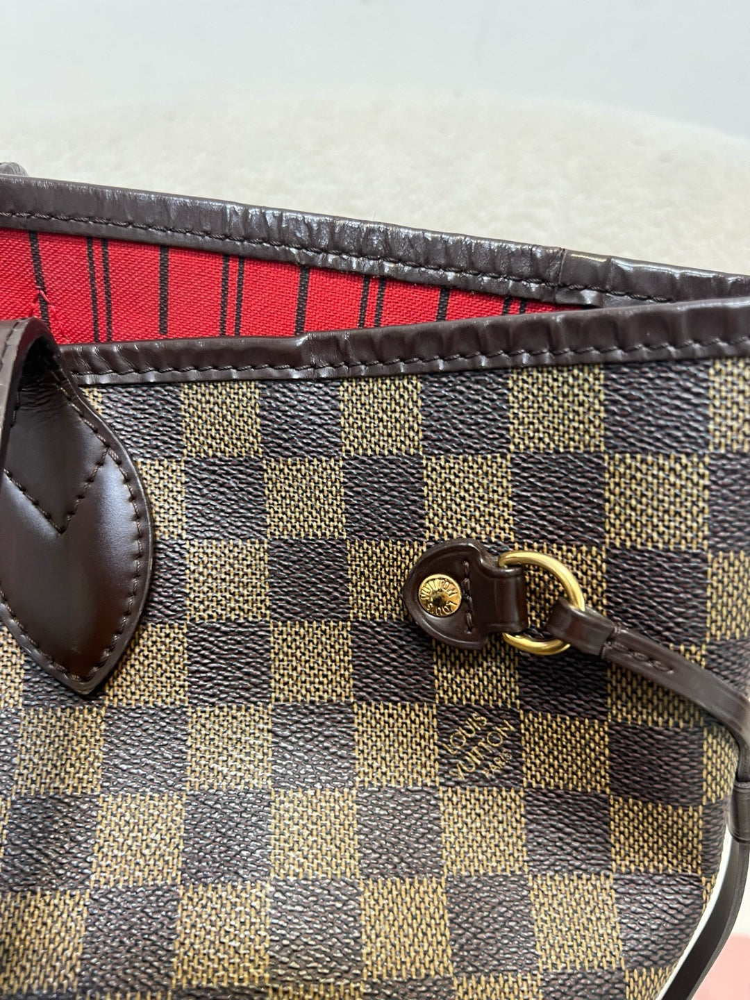 Louis Vuitton - Neverfull - Cloth - Brown - (medium)