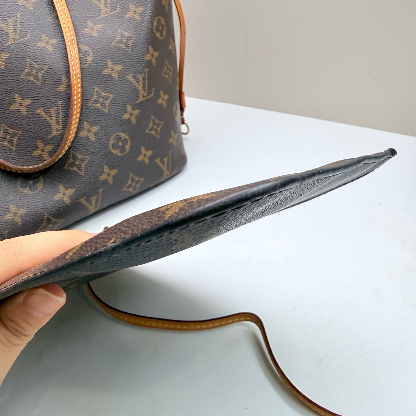 Louis Vuitton - Neverfull - Cloth - Brown - (medium)
